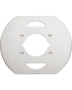 Verbredingsplaat Ø240 mm (met schroeven) voor sjabloon 50B, 50N, 80B, 80N