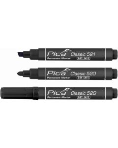 Pica 521/46 Perm. Marker 2-6mm beitel zwart