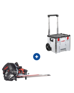 Mafell Accu-sleuvenfrees NFU 50-18 PURE + Mafell Transportkoffer Trolley L-BOXX Contractor C476-TB-NFU 50