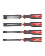 Milwaukee - Steekbeitel Set, 6, 13, 19, 25mm (4-delig)